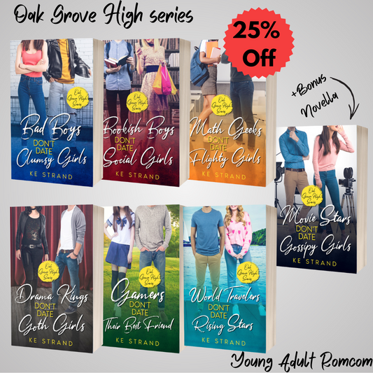 Oak Grove High series: YA romance book bundle