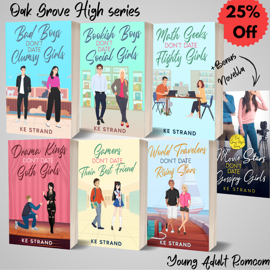 Oak Grove High series: YA romance book bundle