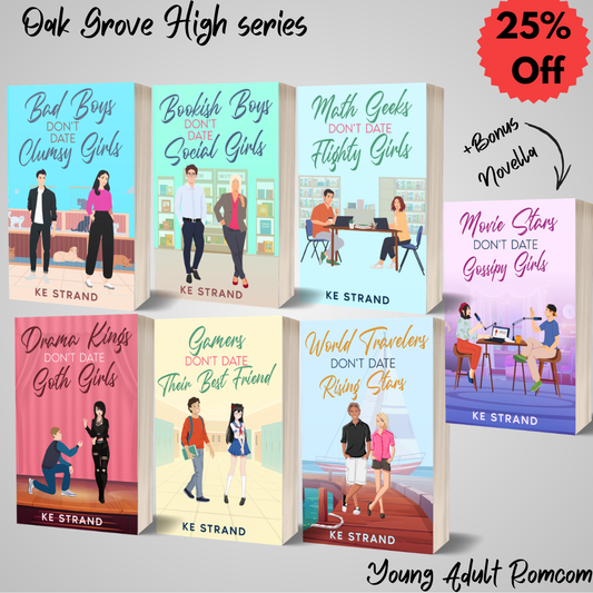 Oak Grove High series: YA romance book bundle